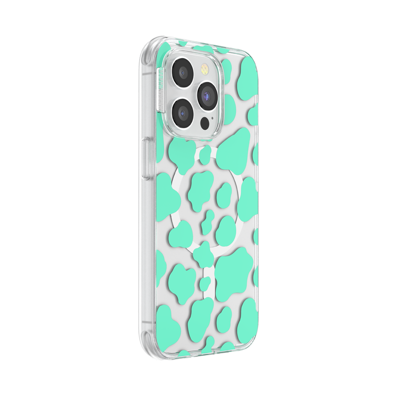 Turquoise Cow Cow — iPhone 14 Pro MagSafe Case image number 1